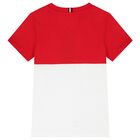 طقم شورت أحمر وأبيض والكحلي للأولاد, 2, hi-res