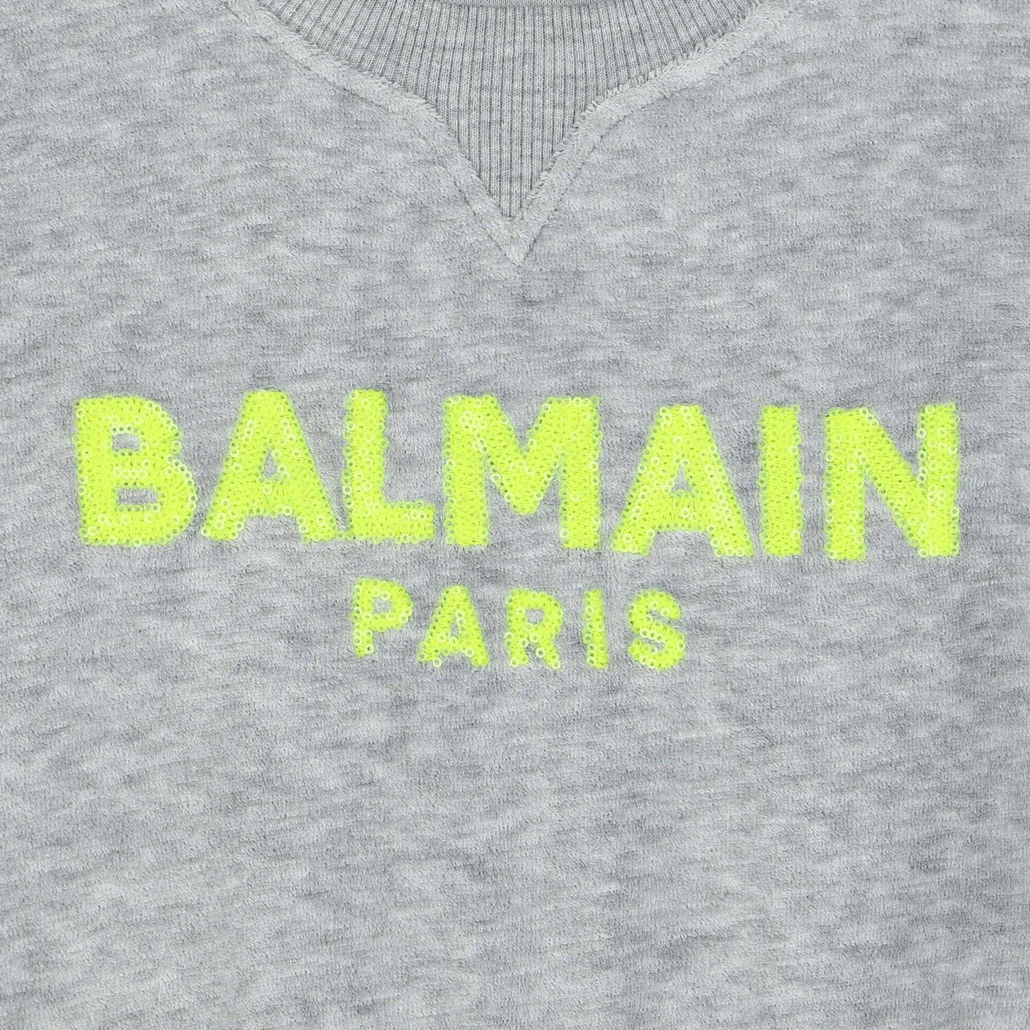 Girls Grey Logo Dress, 1, hi-res image number null