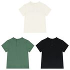 Younger Boys Green, Ivory & Black T-Shirts (3 Pack), 1, hi-res