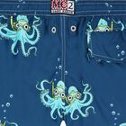 Boys Blue Octopus Swim Shorts, 1, hi-res