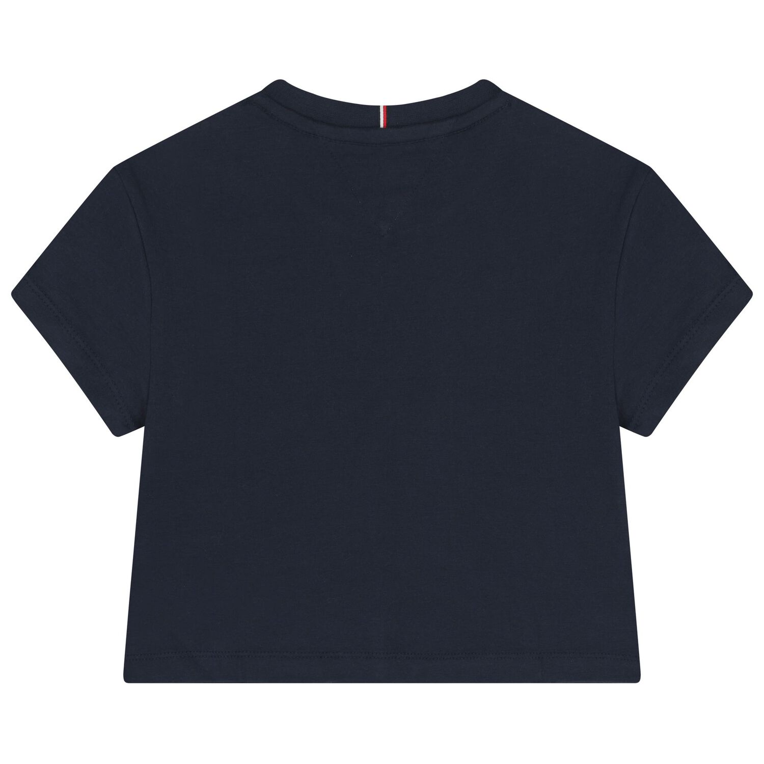 Girls Navy Blue Logo T-Shirt, 1, hi-res
