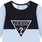 افارول بالشعار باللون الازرق للأطفال, 2, hi-res