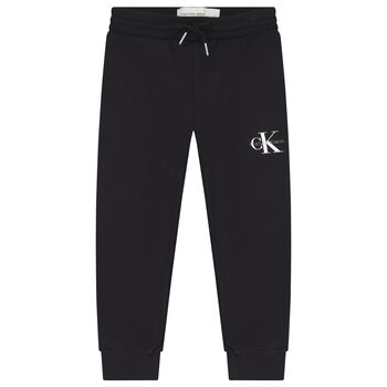 Boys Black Logo Joggers 