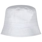 Baby Boys White Logo Hat, 1, hi-res