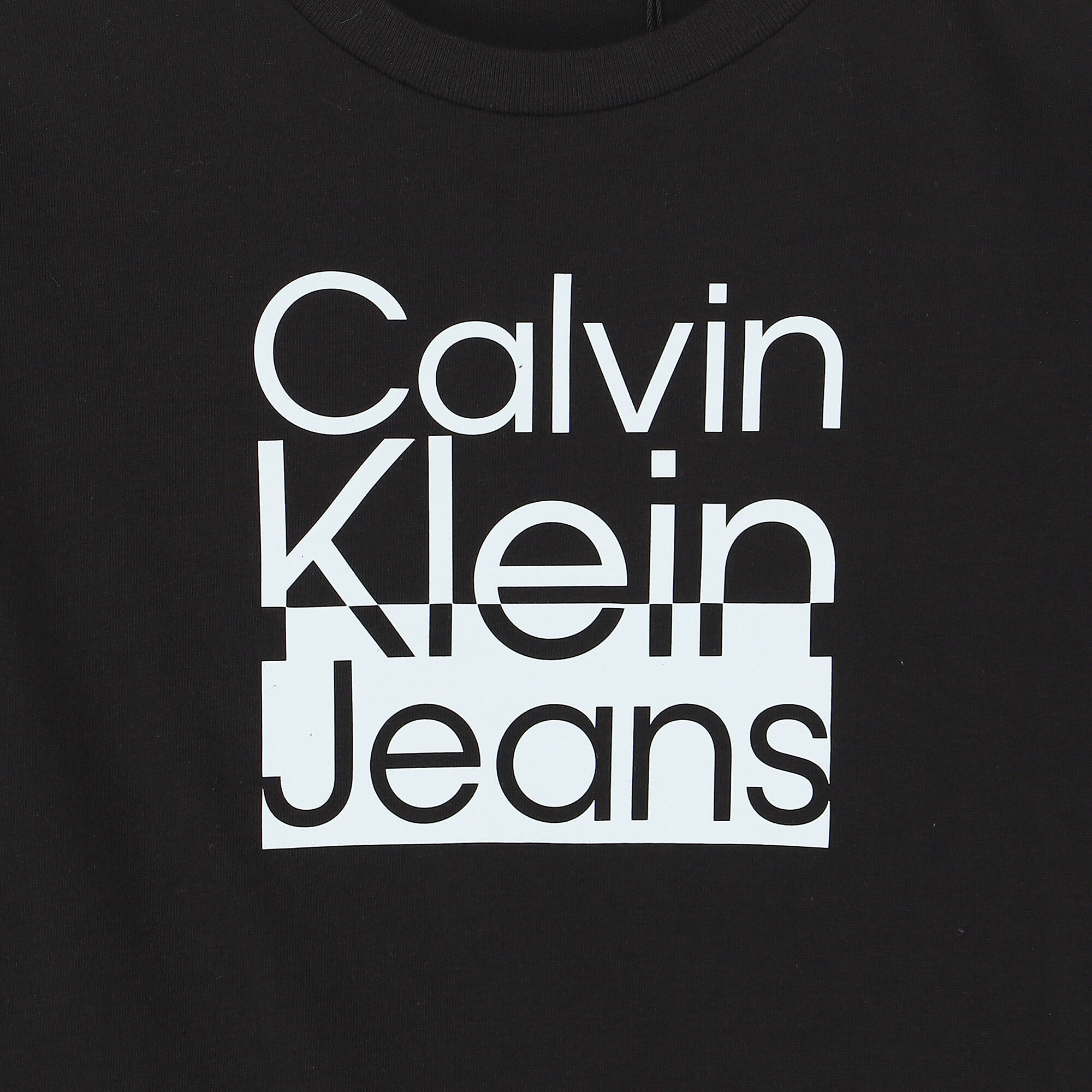 Calvin klein logo long online sleeve