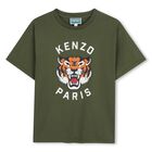 Green Tiger Logo T-Shirt, 2, hi-res