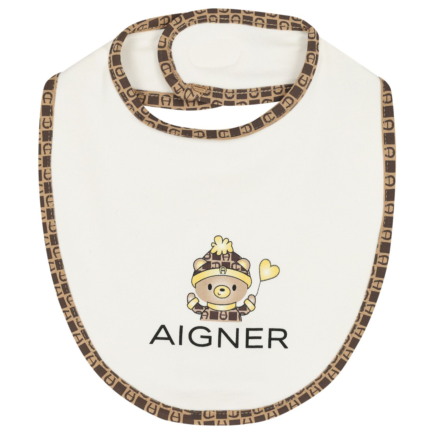 طقم هدية أفرول بشعار تيدى باللون العاجى, 1, hi-res