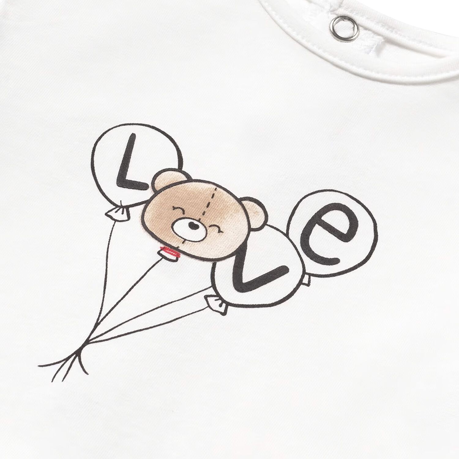 Baby Girls Ivory & Beige Bear Skirt Set, 1, hi-res image number null