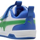 Younger Boys White & Blue Multiflex 2 Dino Trainers, 1, hi-res