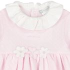 Baby Girls Pink Flower Dress Set, 1, hi-res
