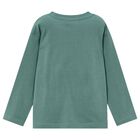 Boys Green Headphone Long Sleeve Top, 2, hi-res