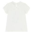 Younger Girls White Fairy T-Shirt, 1, hi-res
