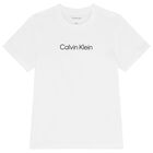 تي شيرت بشعار أسود وأبيض للأولاد (عبوة من قطعتين), 3, hi-res