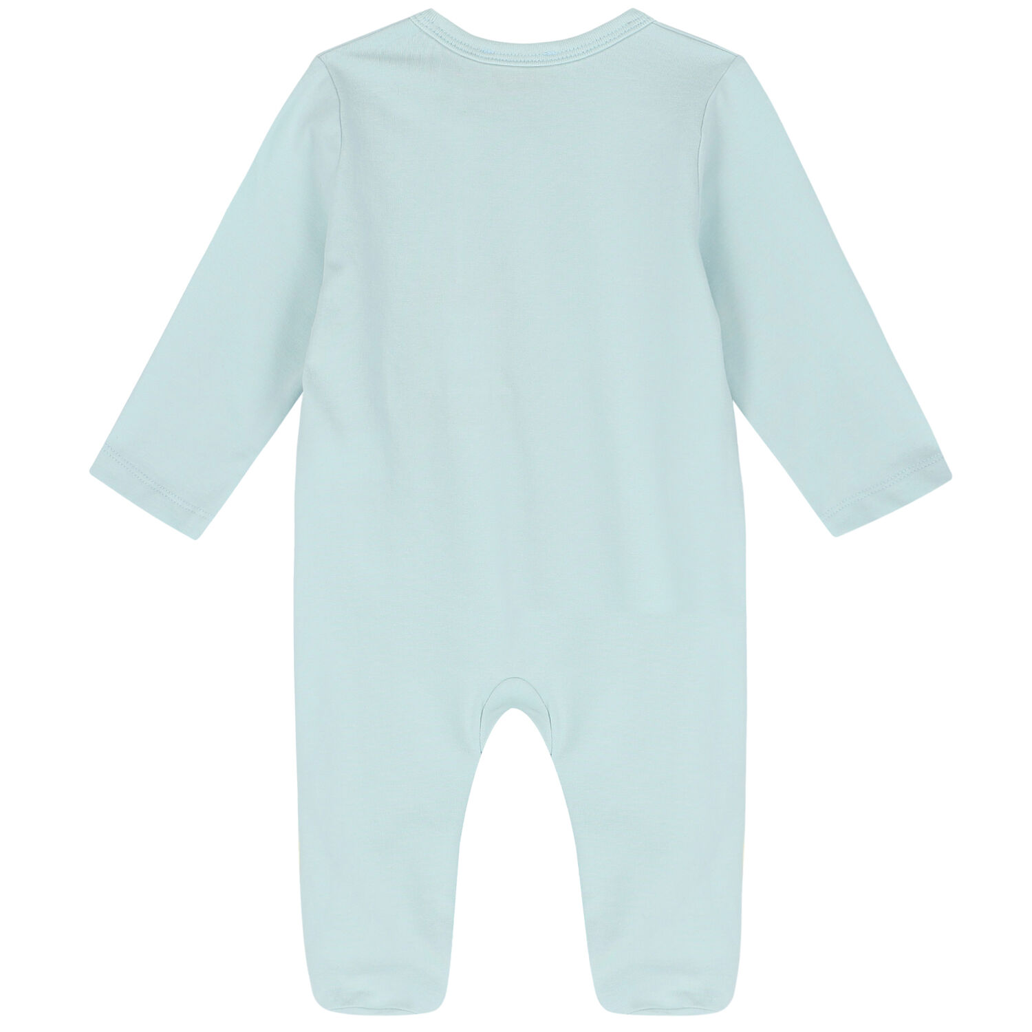 Blue Giraffe Logo Babygrow, 1, hi-res