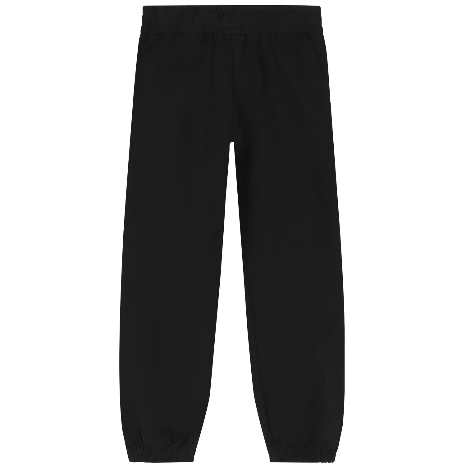 بنطلون رياضى بالشعار باللون الأسود والذهبي, 1, hi-res image number null