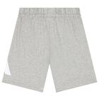 Girls Pink & Grey Logo Shorts Set, 1, hi-res