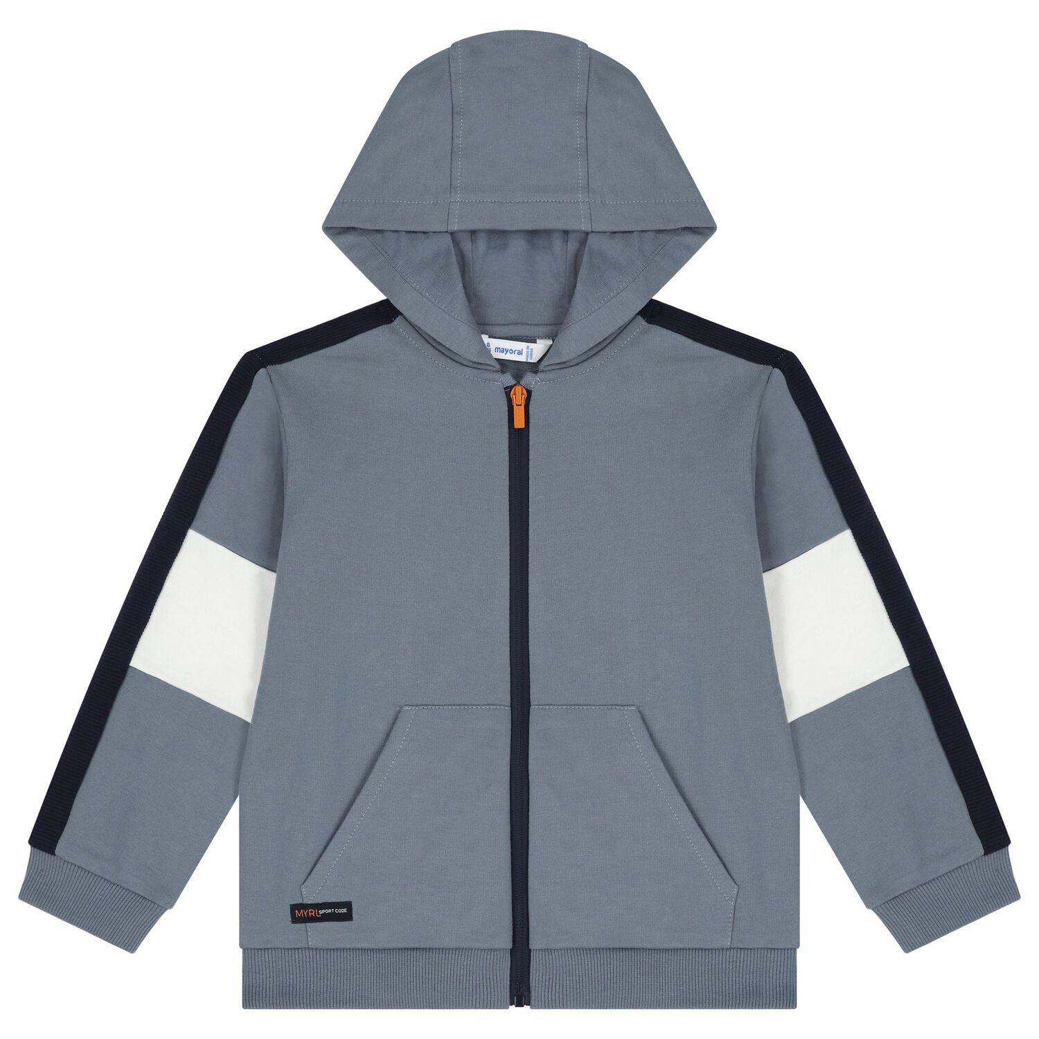 بدلة رياضية (3 قطع) للأولاد باللونين الأزرق و الكحلي, 1, hi-res image number null