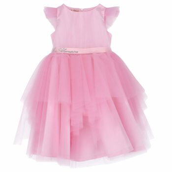 Girls Pink Tulle Dress