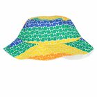 Girls Multi-Colored Heart Sun Hat, 1, hi-res