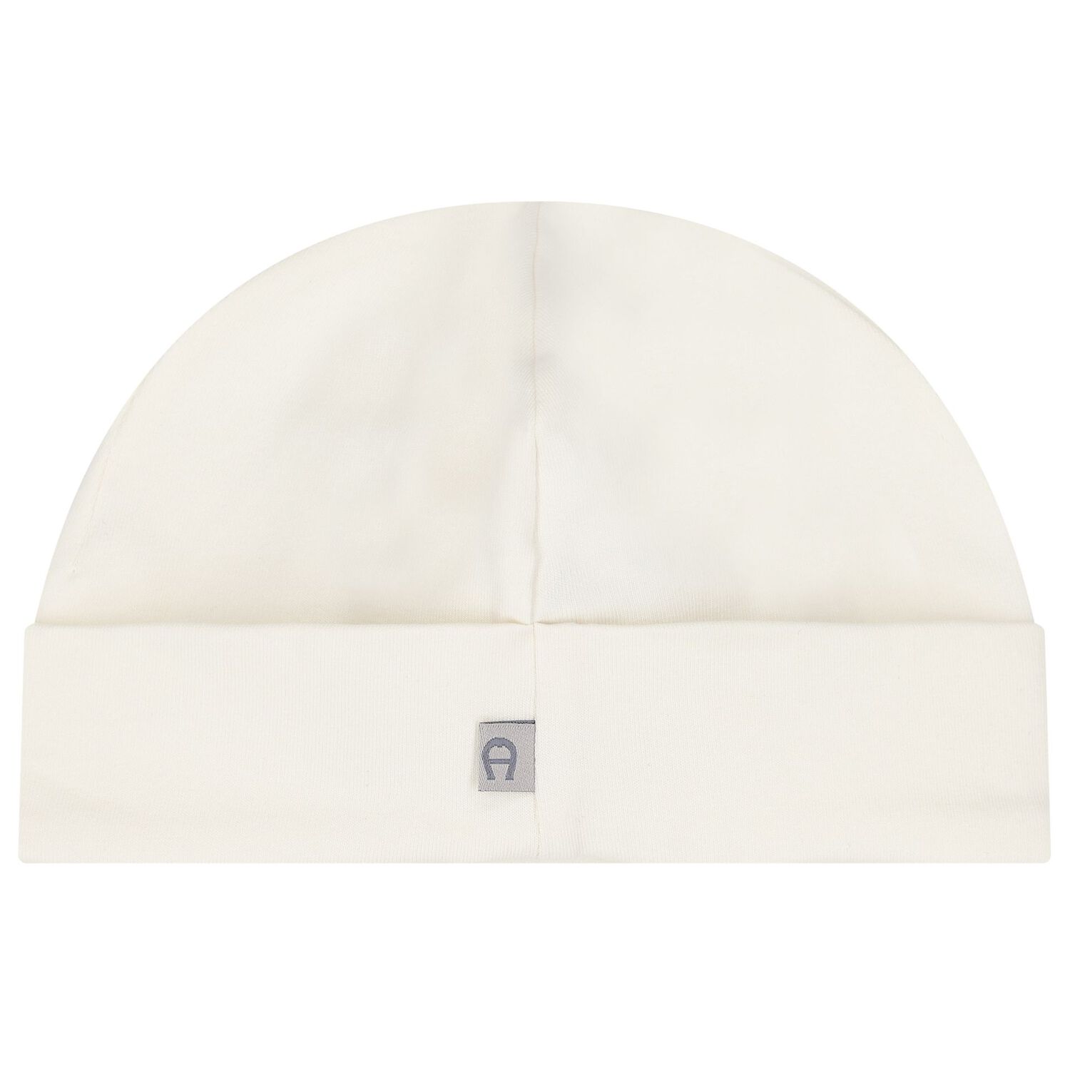 Ivory & Gold Logo Babygrow & Hat Gift Set, 1, hi-res