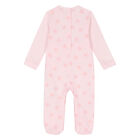 Baby Girls Pink Bunny Babygrow, 2, hi-res