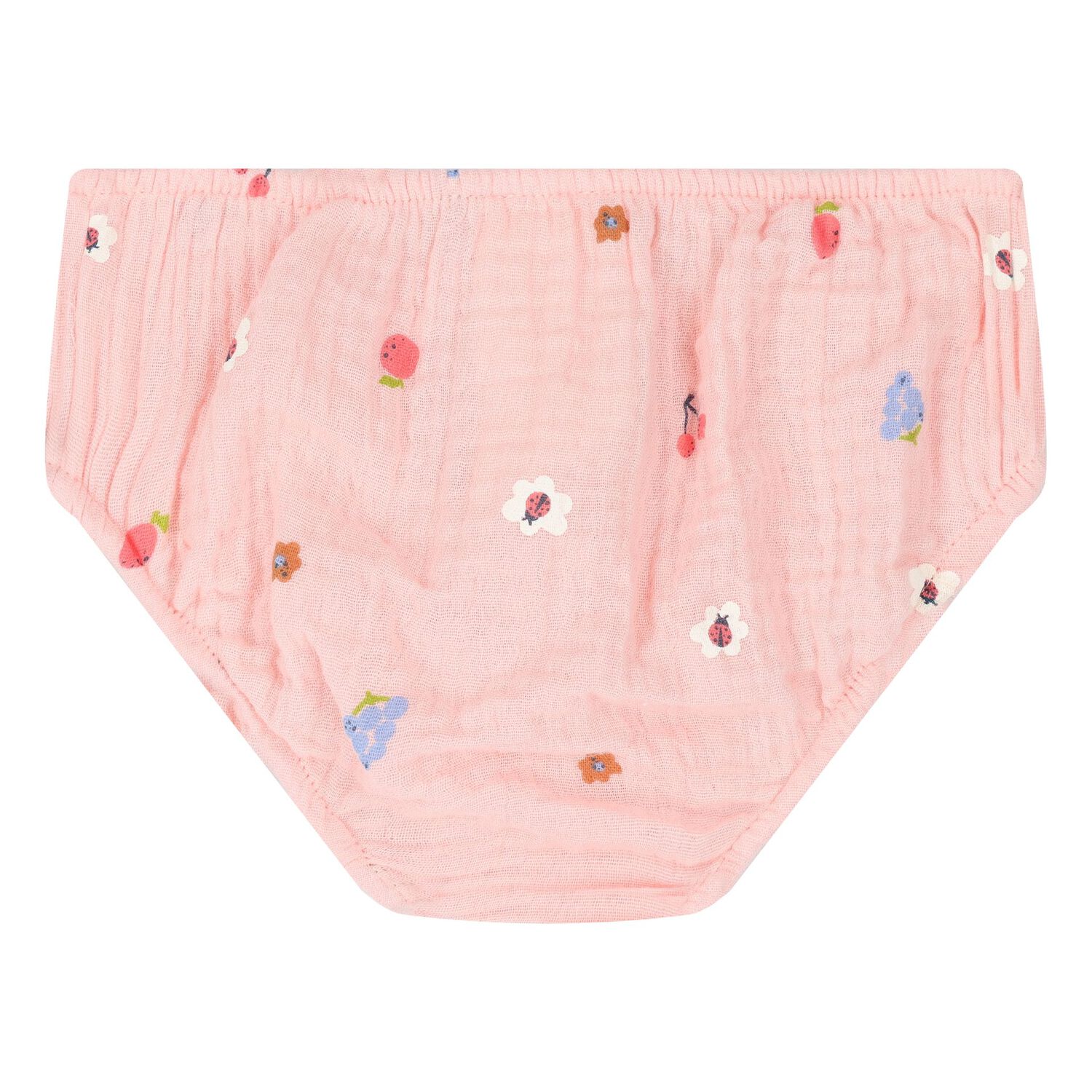 طقم فستان بنات باللون الوردي, 1, hi-res