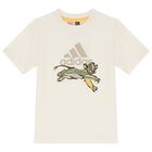 Beige Lion King Logo T-Shirt, 1, hi-res