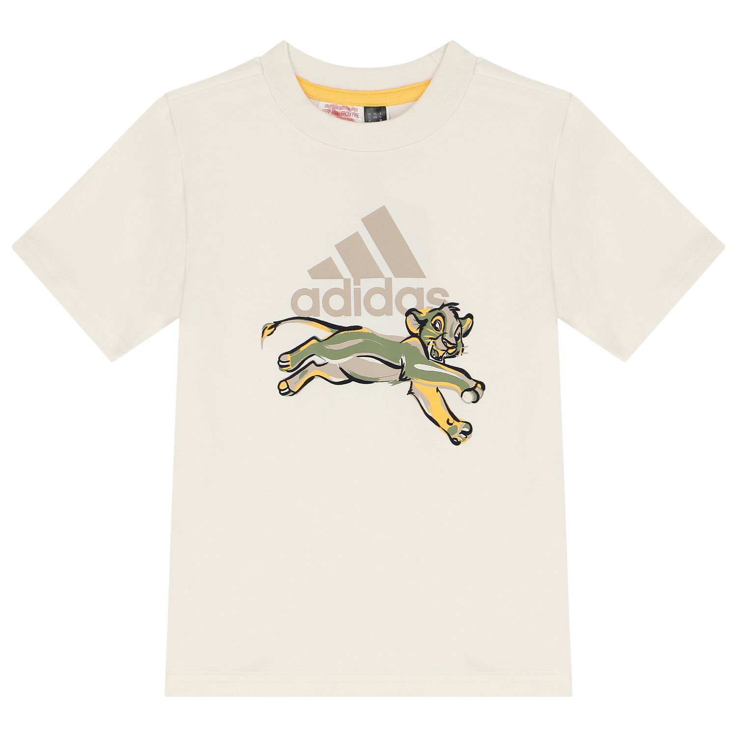 Beige Lion King Logo T-Shirt, 1, hi-res image number null