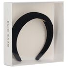 عصابة رأس مبطنة باللون الأسود للبنات, 1, hi-res