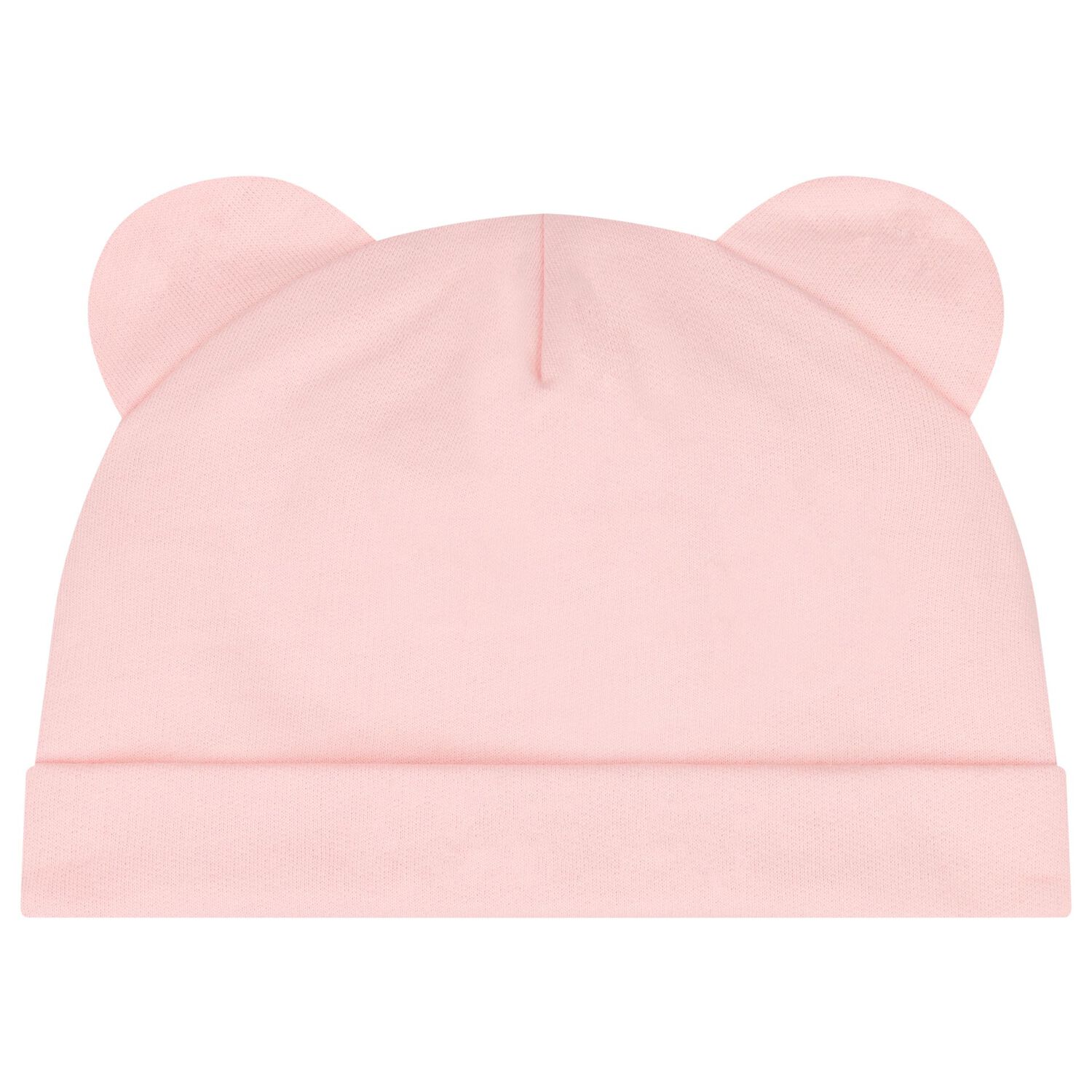 Baby Girls Pink Teddy Bear Logo Hat & Bib Gift Set, 5, hi-res