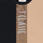 Boys Black & Beige Geo Map Shorts Set, 1, hi-res