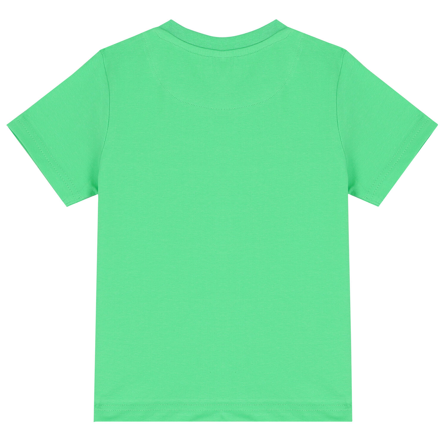 Girls Green & Gold Logo T-Shirt, 2, hi-res