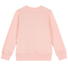 Girls Pink Elephant Logo Sweatshirt, 1, hi-res