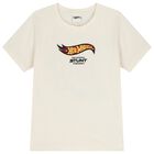 Boys Ivory Hot Wheels T-Shirt , 1, hi-res