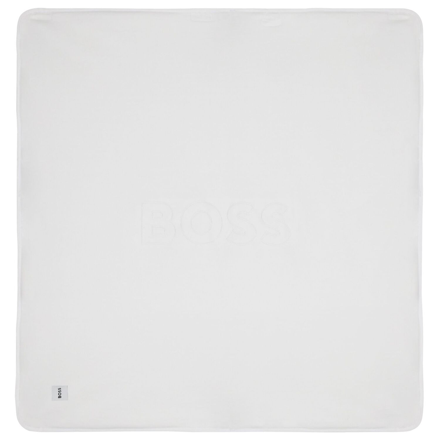 بطانية مواليد بالشعار باللون الأزرق , 1, hi-res