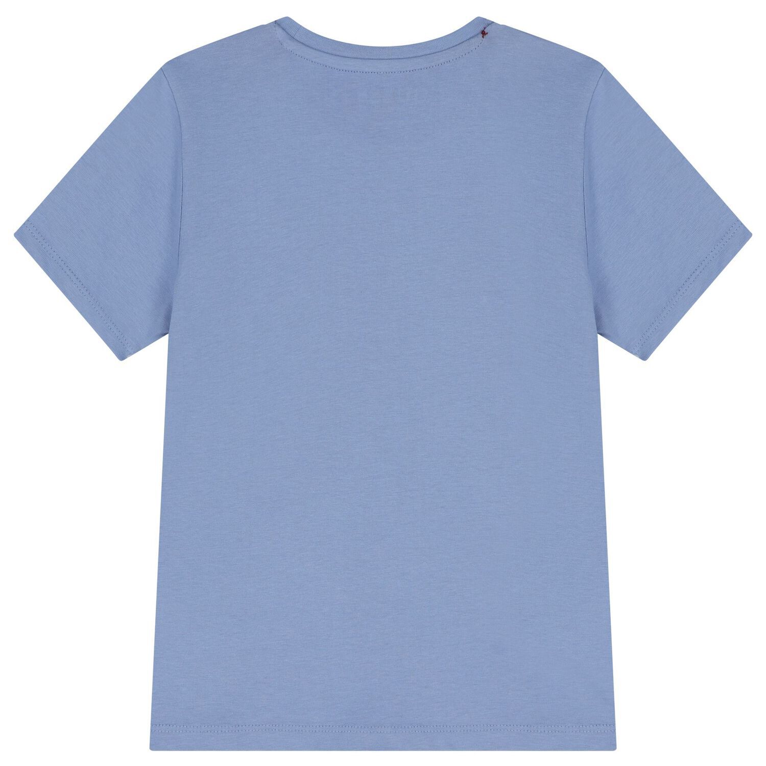 Boys Blue Teddy Bear Logo T-Shirt, 1, hi-res