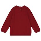 Baby Boys Red Reindeer Knitter Jumper, 1, hi-res
