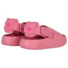 Girls Pink Adifom Adilette C Sliders, 1, hi-res
