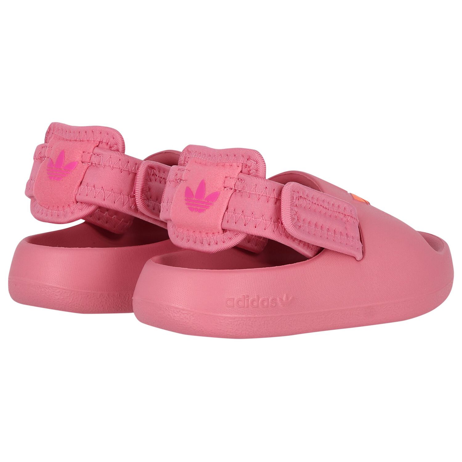 Girls Pink Adifom Adilette C Sliders, 1, hi-res