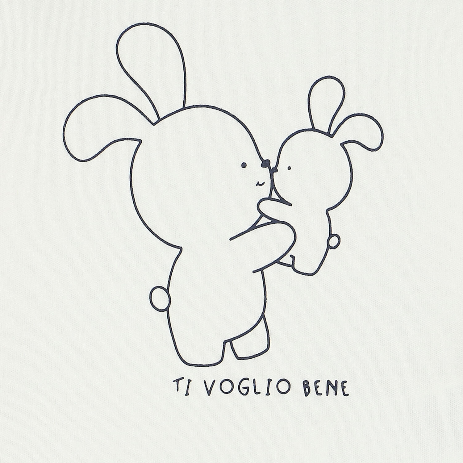 توب باكمام بطبعة الارنب باللون العاجى للاولاد, 1, hi-res image number null