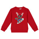 Red Reindeer Sweatshirt, 1, hi-res