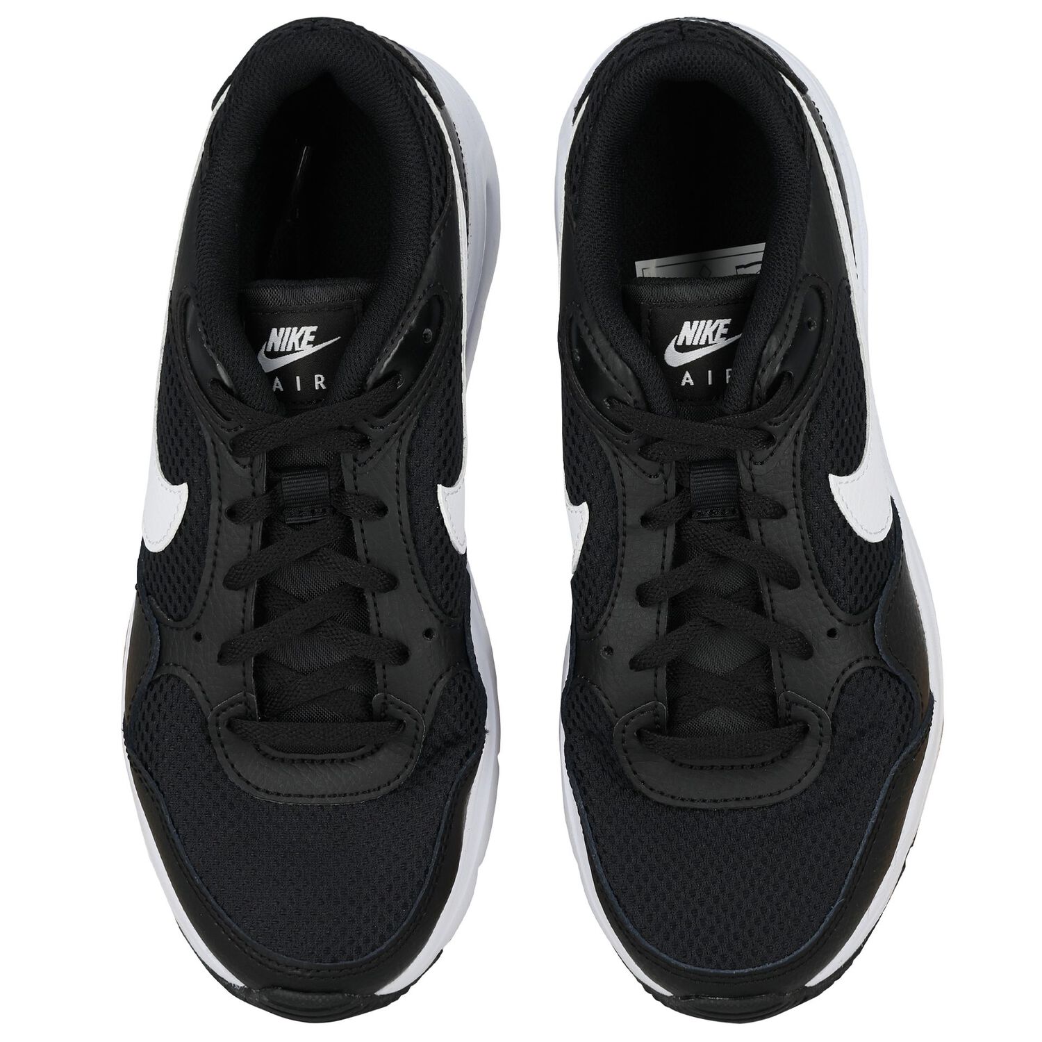 Black Nike Air Max Trainers, 1, hi-res image number null