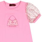 Girls Pink Sequin Bag Dress, 1, hi-res