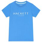 Boys Blue Logo T-Shirt, 2, hi-res