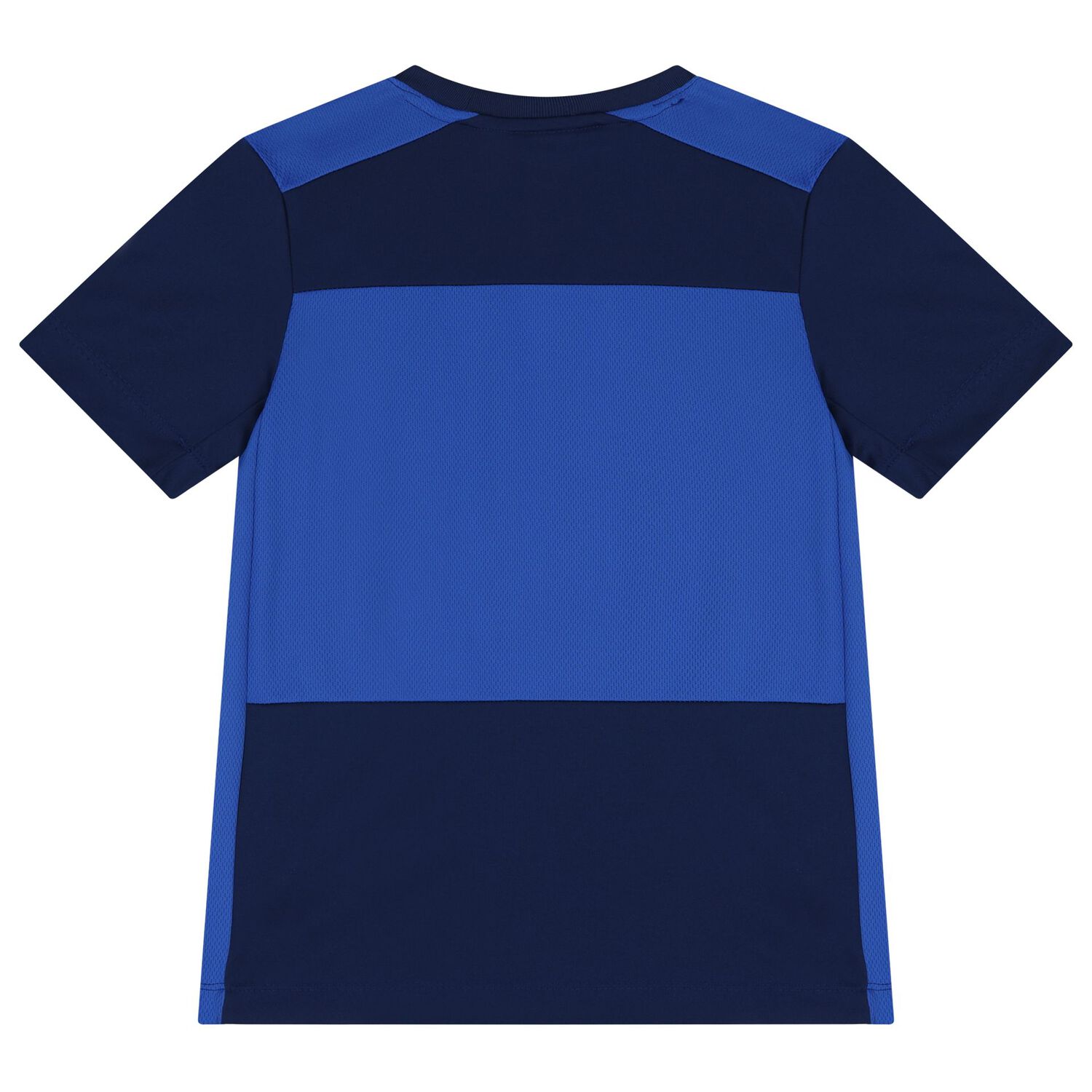 تيشيرت للأولاد أزرق اللون بشعار Dri-Fit, 1, hi-res