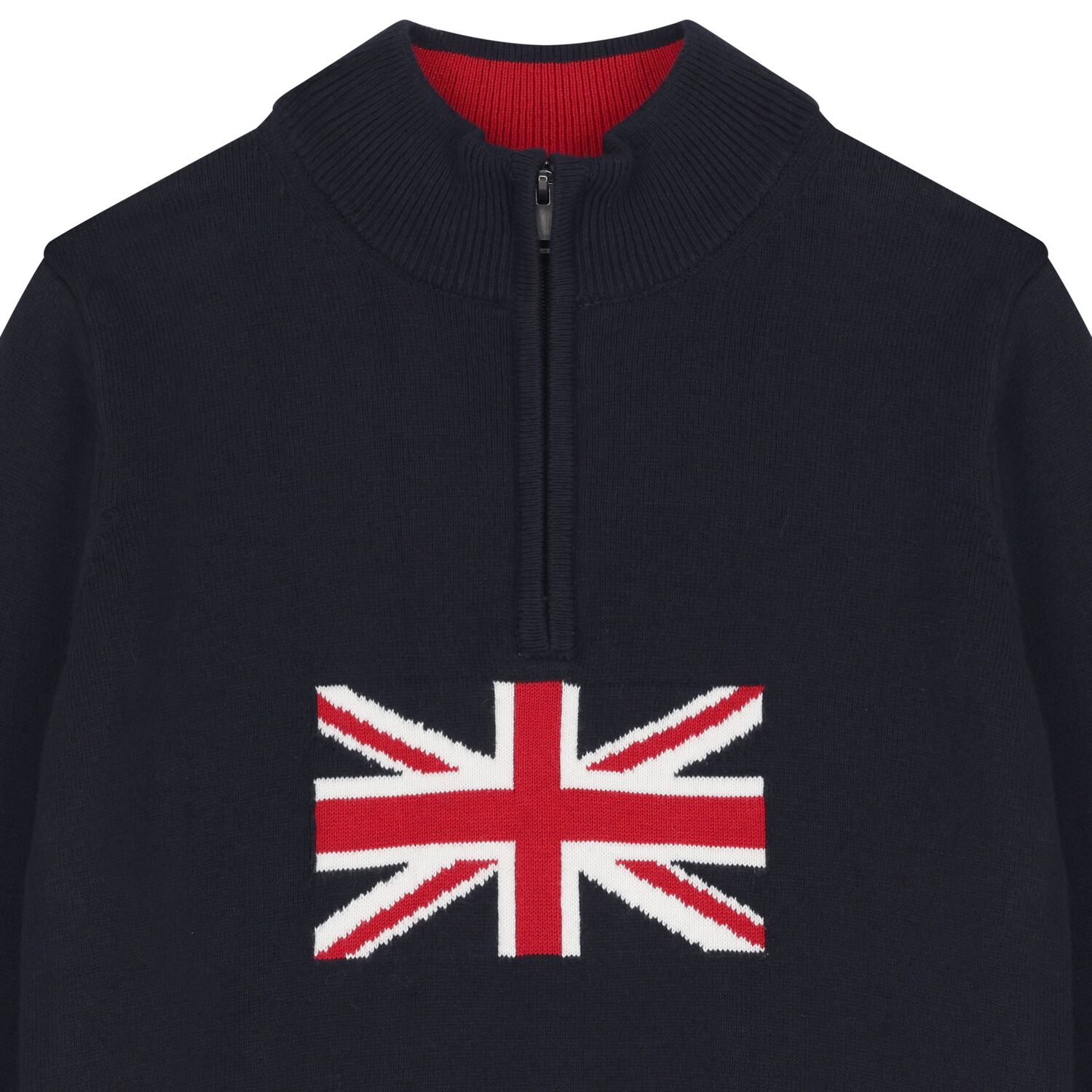 سويت شيرت باللون أزرق داكن للأولاد, 1, hi-res