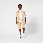 تشيرت بالشعار باللون الابيض للاولاد, 1, hi-res