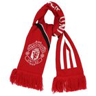 Red Manchester Logo Scarf, 1, hi-res