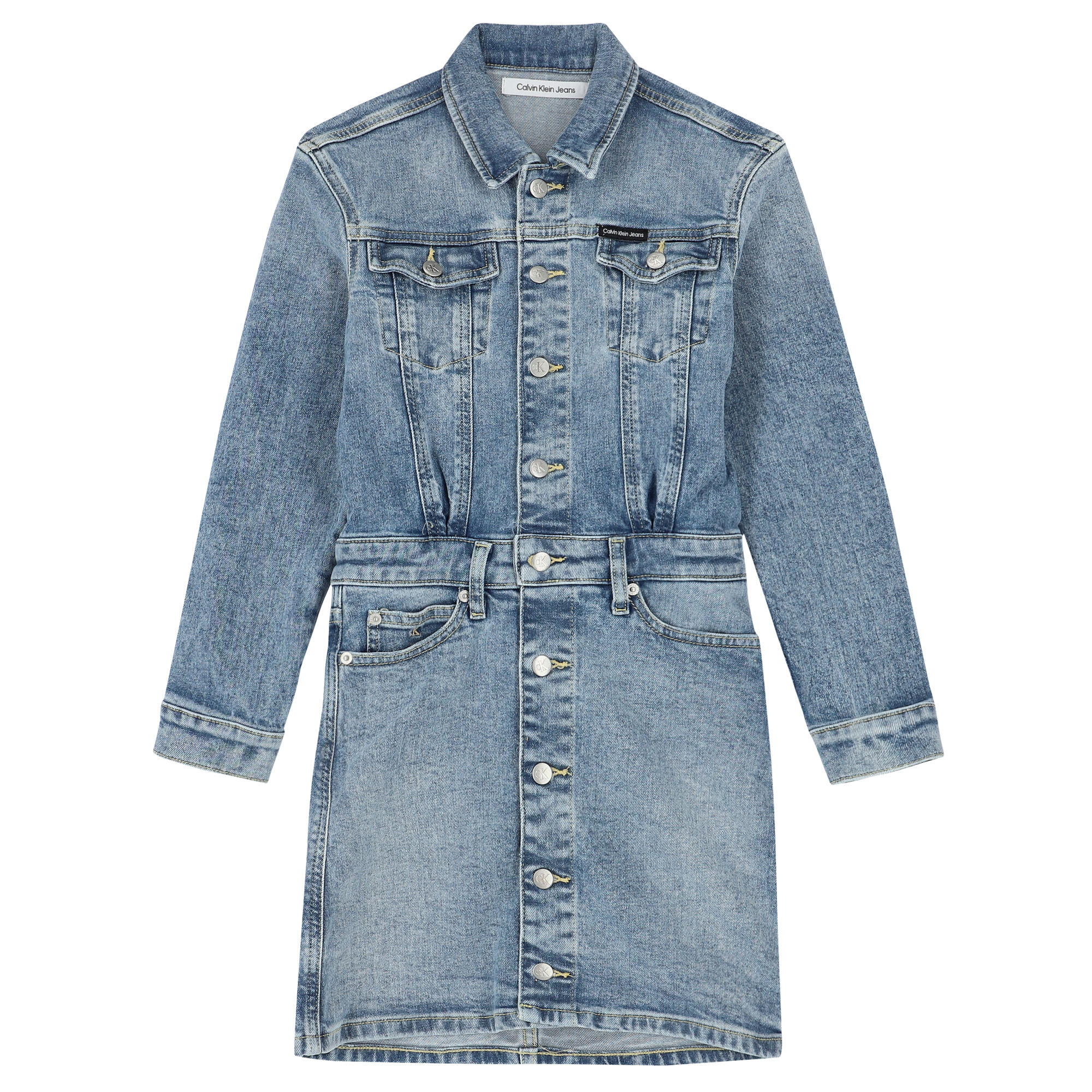 Calvin klein jeans denim dress sales