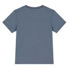 طقم أولاد شورت باللون  الأزرق, 1, hi-res